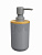 Дозатор для ж/мыла пластик бамбук Gray PS0112FA-LD