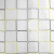 Штора для ванной PEVA 75 г/кв.м PV-103 (абстракция квадраты) 180х180 см "Сантис"